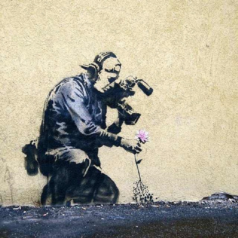 street artist Banksy